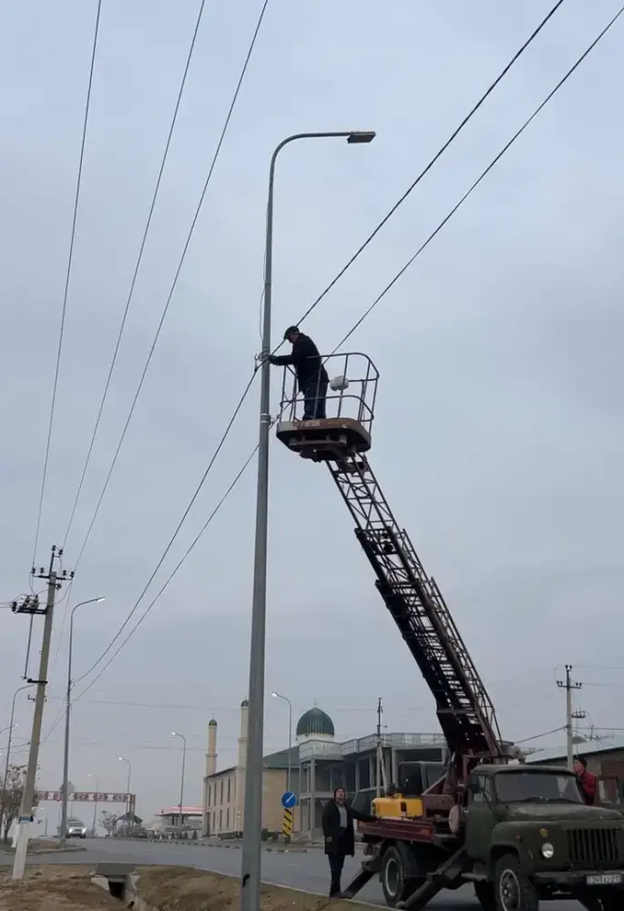 Новые электросети в Сайраме: свет в дома Павлодаре