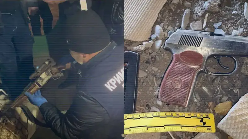 МВД продолжает изымать незаконное оружие и боеприпасы Павлодаре