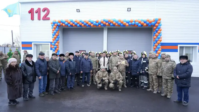 Новое пожарное депо в Красном Яре: символ безопасности для 28 тысяч жителей Павлодаре