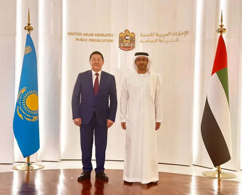 Визит Генерального Прокурора Казахстана в ОАЭ: обсуждение сотрудничества и правовой помощи Павлодаре