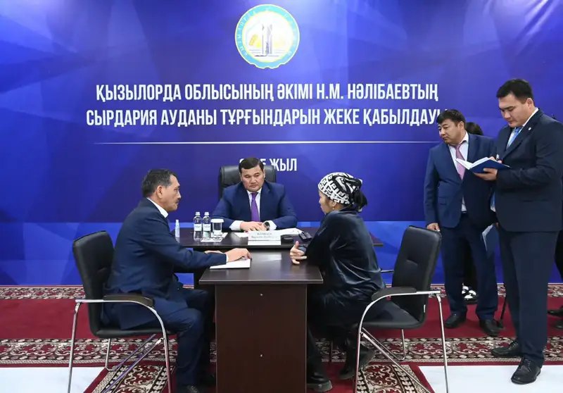 Личный прием граждан Сырдарьинского района Павлодаре