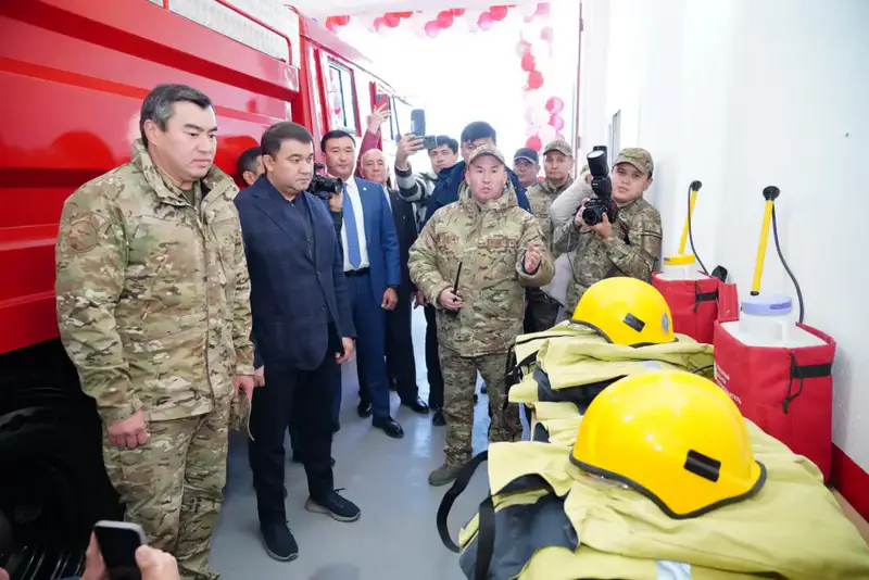 Открытие трёх новых пожарных постов в Туркестанской области: шаг к повышению безопасности местных жителей Павлодаре