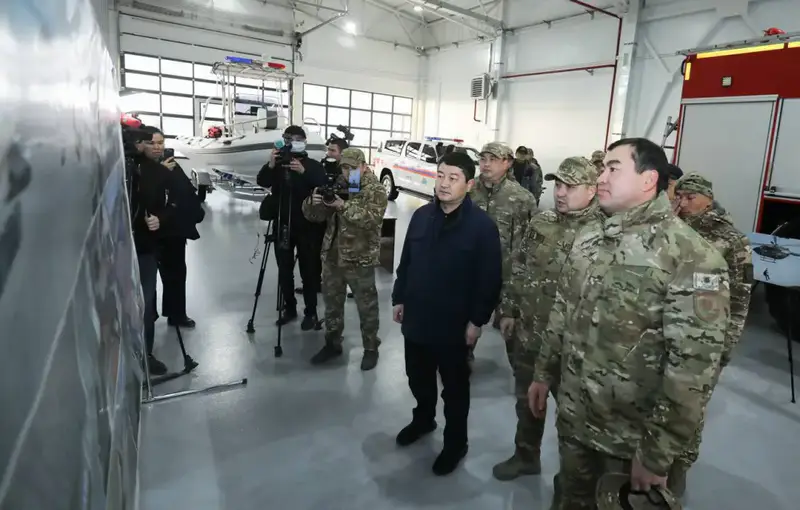 В Мангистау открылись три новых пожарных центра (9)