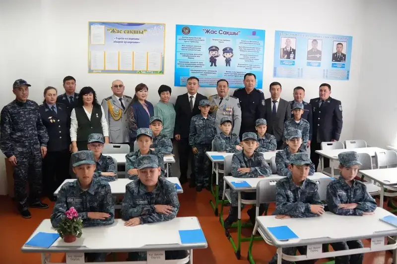 «Закон и порядок»: в одной из школ Бухар-Жырауского района открылся специализированный класс «Жас сақшы» (7)