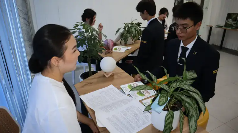 Таза Қазақстан: В Академии гражданской авиации открыт «Центр развития экологической культуры» (10)