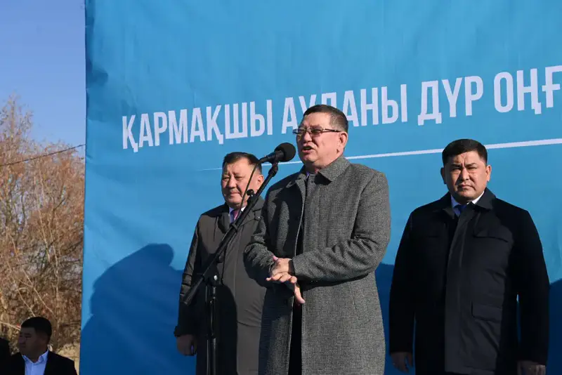 Село Дур Онгар Кармакшинского района подключено к газу (8)