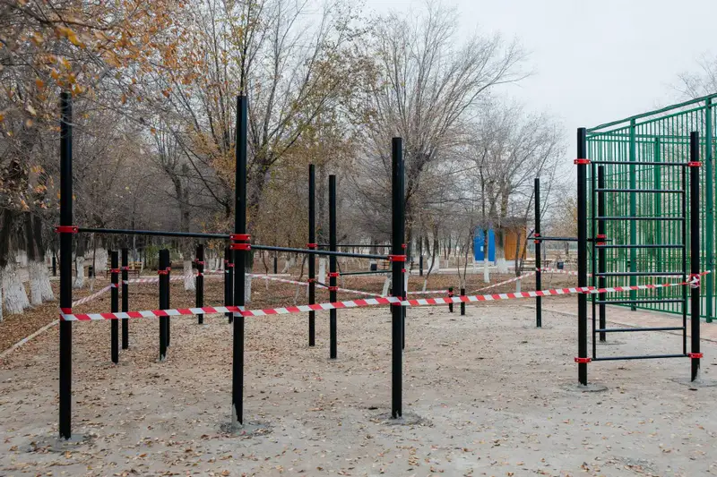 Бюджет народного участия: в Атырау строятся игровые и спортивные площадки (4)