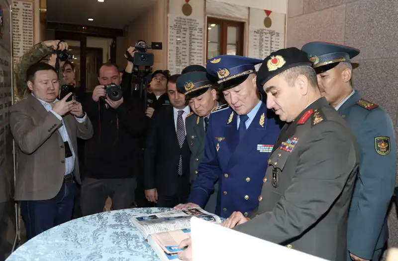 В военном вузе Турции открыли мемориальную доску казахстанскому офицеру (9)