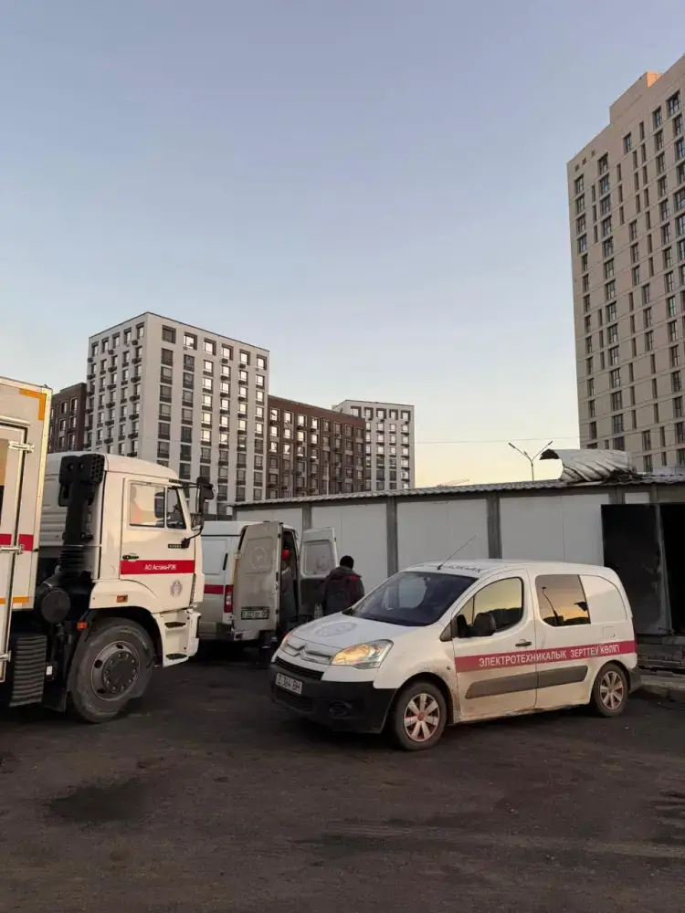 Восстановление электроснабжения в жилых комплексах Павлодаре