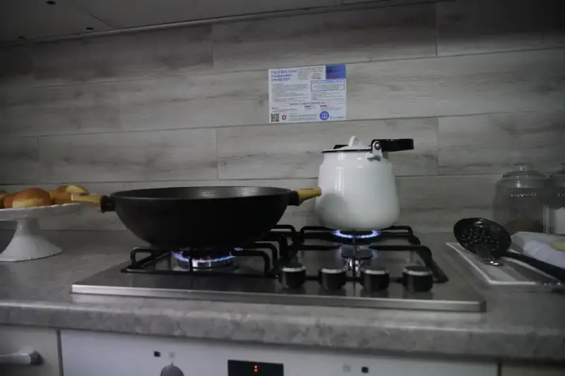 В Астане газифицировали жилой массив «Кирпичный» (5)