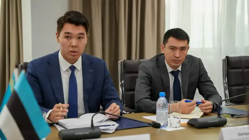 Министр юстиции Республики Казахстан Ерлан Сарсембаев встретился с Министром юстиции и цифрового развития Республики Эстония Лиисой Пакостой (7)