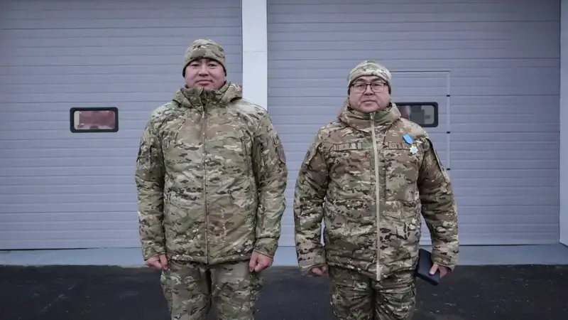 Глава МЧС Казахстана открыл пожарное депо в селе Красный Яр (8)