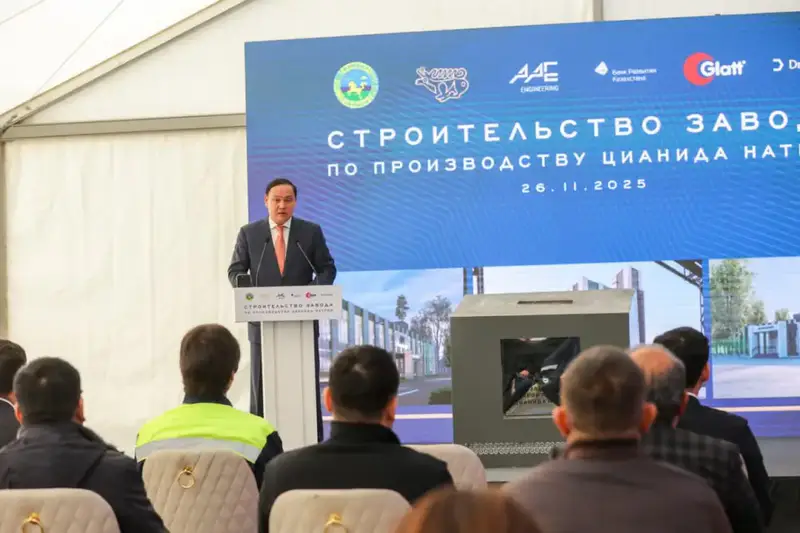 В Жамбылской области начинают строительство завода по производству цианида натрия Павлодаре