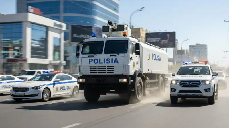 Обновление автопарка силовых структур Казахстана: Пикапы и люксовые авто для полиции Павлодаре