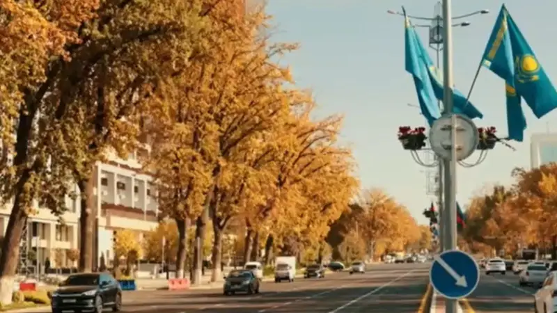 Ташкент готовится к визиту Президента Казахстана: улицы украшены флагами Казахстана Павлодаре