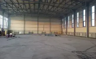 В Аксуатском районе возводятся новые спортивные объекты для футбола и баскетбола