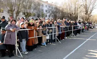 Министр обороны посетил воинскую часть в Жамбылской области, где 60 молодых солдат присягнули на верность Родине.