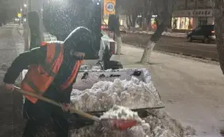 Снегоуборочные работы в Астане: более тысячи единиц спецтехники и 448 дорожных рабочих на линии