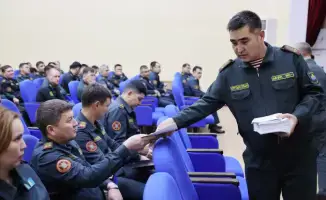 Диагностическое тестирование военнослужащих Национальной гвардии по системе Qaztest