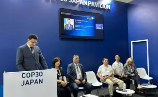 Сессия по инновациям для борьбы с изменением климата: Казахстан и Япония обсуждают применение спутниковых данных и региональное сотрудничество на COP30