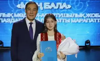 Победа школьницы из Нуринского района в республиканском проекте Мың бала