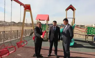 ТУРКЕСТАН: НОВЫЙ МЕДИЦИНСКИЙ ЦЕНТР И ДЕТСКАЯ ИГРОВАЯ ПЛОЩАДКА В САРЫАГАШСКОМ РАЙОНЕ