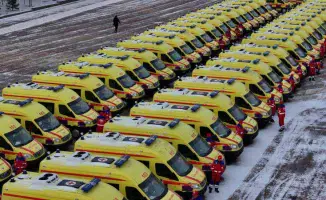 50 новых автомобилей скорой помощи для Костанайской области: церемония вручения ключей