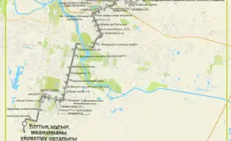 Новые автобусные маршруты в Астане с 29 ноября