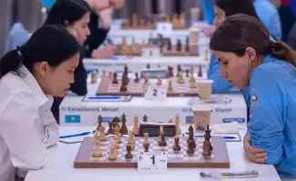 Қазақстанның әйелдер командасы шахматта сәттілікке жетті!