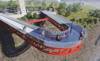 Иностранная бизнес-делегация изучает туристические объекты Тюлькубасского района