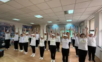 Завершение курса гимнастики Айкуне: пенсионеры Сарыарки укрепили здоровье и социальные связи