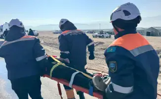 Учения по зимним рискам прошли в регионах страны