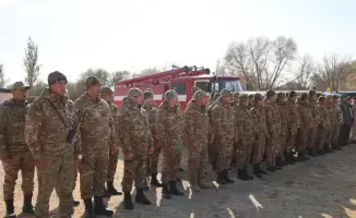 ТУРКЕСТАН: Учения в Сауран подчеркивают готовность к реагированию на паводки