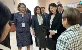 Сархат Бейсенова посетила Центр гигиены труда