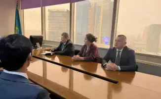 Канат Мынбаев и таджикская делегация обсудили сотрудничество в строительстве