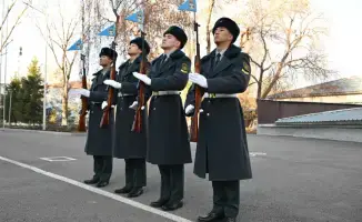 Церемония увольнения солдат: шесть бойцов получили гранты для учебы в военных вузах