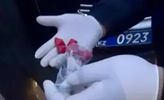 Задержание наркозакладчика в Павлодаре