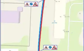 Ограничение движения в Алматы: замена плиты перекрытия на пересечении ул. Берегового и Ю. Кима