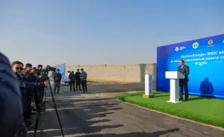 Завод по производству извести запустили в Жамбылской области