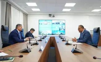 Саясат Нурбек встретился с доктором Мохамедом Баматрафом для обсуждения сотрудничества с Университетом Мердок