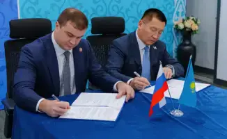 Меморандум о сотрудничестве между Павлодарской и Омской областями на Форуме межрегионального сотрудничества