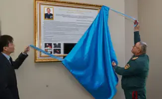 Новая аудитория Каната Толенгутова на факультете Национальной гвардии