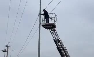 Новые электросети в Сайраме: свет в дома