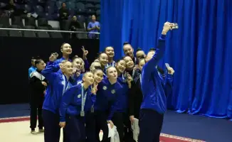 Гимнастический цветник Астаны: юные звезды расцвели на чемпионате