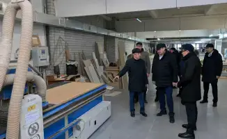 Аким области посетил ТОО "Solo – интерьер", занимающееся производством корпусной мебели с 2007 года