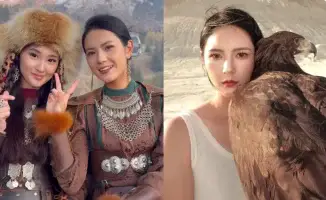 Китайский блогер Тао Минсю покоряет соцсети кадрами марсианских пейзажей Мангистау