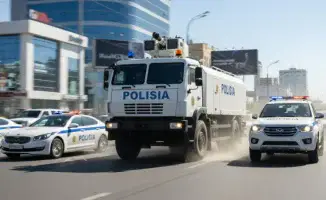 Обновление автопарка силовых структур Казахстана: Пикапы и люксовые авто для полиции