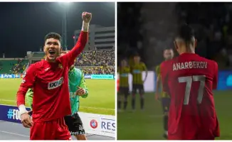 УЕФА признал сейв Темирлана Анарбекова в матче Лиги чемпионов лучшим моментом встречи