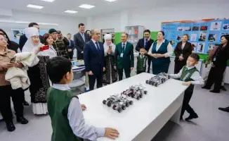 Открытие новой школы на 300 мест в Западном Казахстане и Бурлинском районе