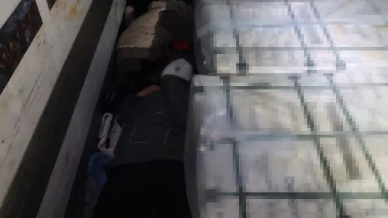 На границе с Казахстаном задержаны 'живые стройматериалы': КНБ предотвратил попытку нелегального пересечения границы в пункте пропуска 'Жайсан' Павлодаре